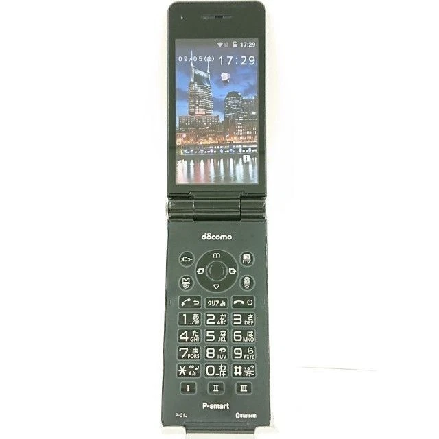 docomo P-01J Smartphone debut Docomo P-01J Black Galaho Communication confirmed