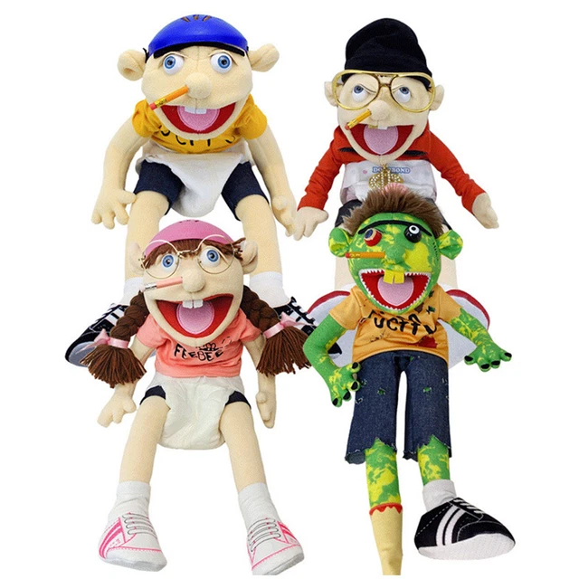 Jeffy Puppet Jeffy Hand Puppet Plush Toy 23 Stuffed Doll Kids Gift