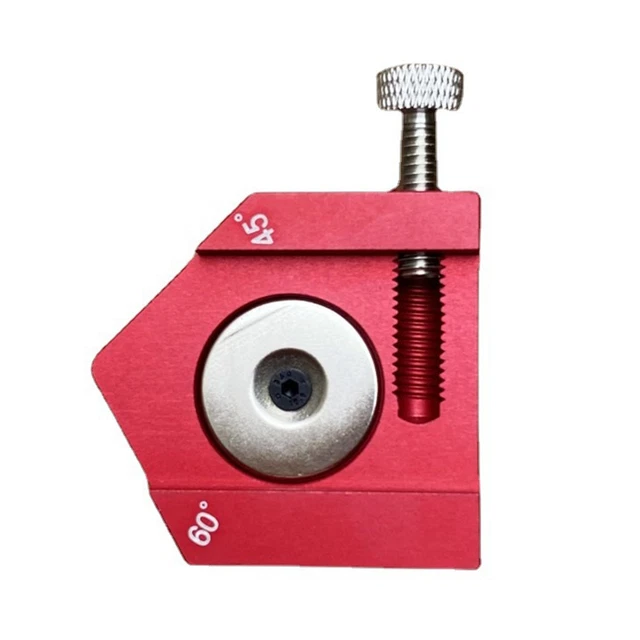 Equerre Menuisier Eosnow Jauge Centrale 105mm 45 ° 90 ° Règle De Ligne En Alliage D Outil De Tracage De Mesure Pour Le Travail Du Bois 84652876 Rapporteur D 'angle