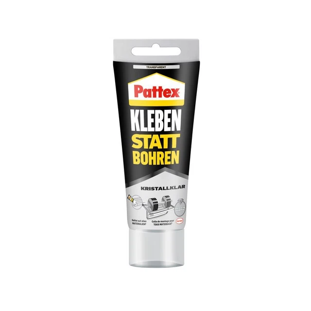 Pattex Pegar en lugar de Agujerear Claro, Tubo, 90g