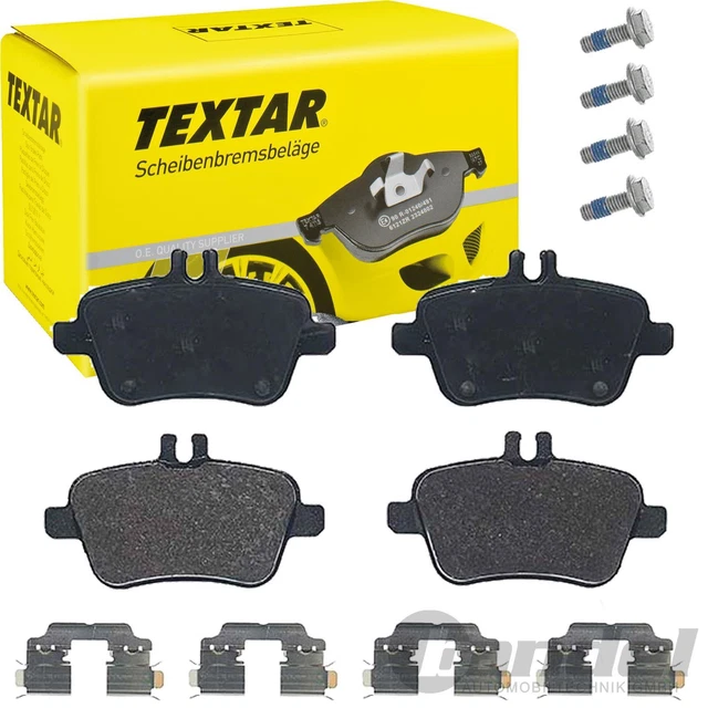 BandelOne Bremsbelagsatz Hinten - BREMBO Für Mercedes A/B-Klasse, CLA, GLA, SLK