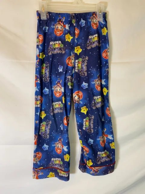 Super Mario Boys Size 8 Pj Pants Sleep Pajamas Lounge