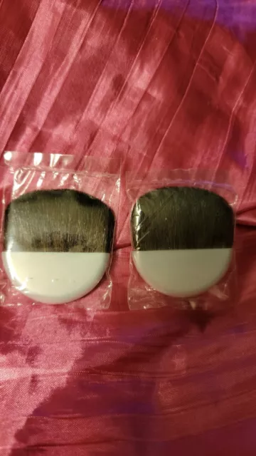 LOT OF 2 Mary Kay POWDER/ FOUNDATION Sable Brushes NEW AND SEALED