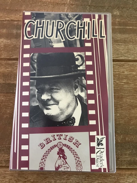 CHURCHILL VHS VIDEO Readers Digest Documentary Brand New Sealed Pathe ...