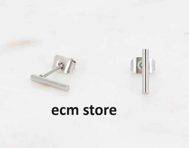 Boucles D'oreilles Ikita Paris 'Rosalia' En Acier Inoxydable Doré - Neuf Avec étiquettes