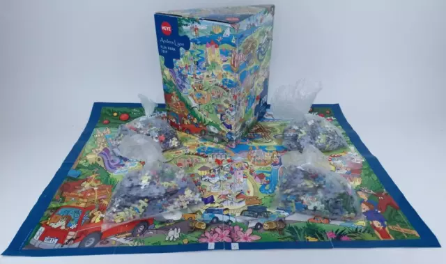 Heye Anders Lyon Fun Park Trip Puzzle 1000 Pieces With Poster