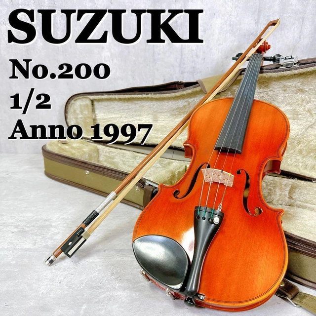スズキバイオリン　1/8 No.200 SUZUKI スズキ/バイオリン/No.200 1/8/楽器関連/Cランク/77