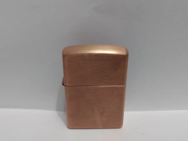 Zippo 2005 Wolf Copper Brass Color Case No Insert No Box Read 2