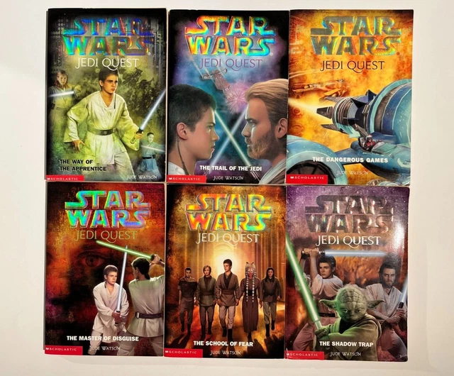 Star Wars Last Of The Jedi 1-6 Jude Watson Paperback Book Lot Scholastic