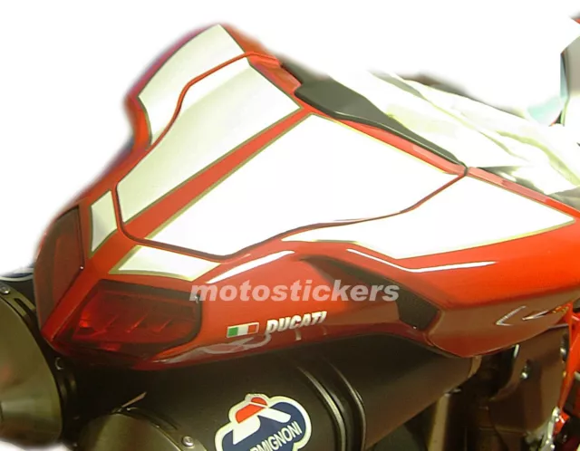 Ducati 1098 1198 - Tables Adhésif A 2 Arrière - Racing Decals