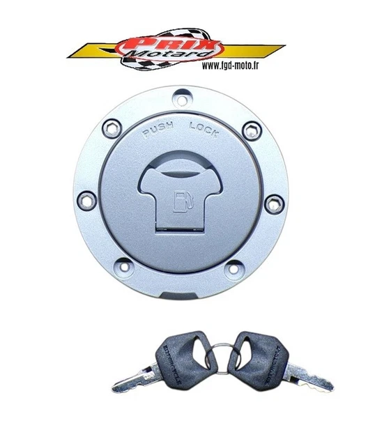 Bouchon De Réservoir Carbone Alu + Clés Pour Honda CBR 1000 RR SC57 (2004-2007) - TWM Performance