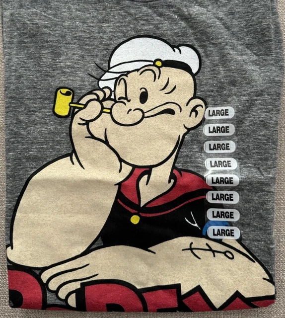 American Classics Popeye The Sailor Man Cartoon In Front Of - Foto 5