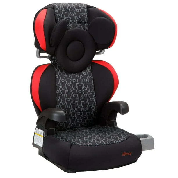 Car Seat Booster For Kids Belt Positioning Carseat Mickey Cute Cup Holder New