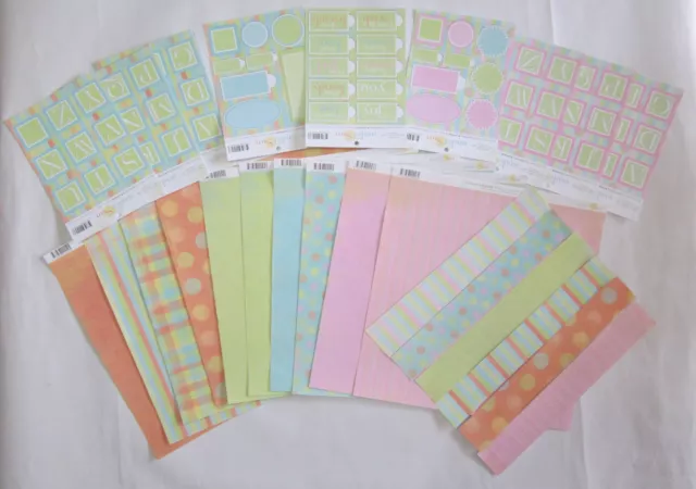 Bulk Scrapbooking Australia Under The Sun Papers 12" x 12" Tags & Journal Blocks