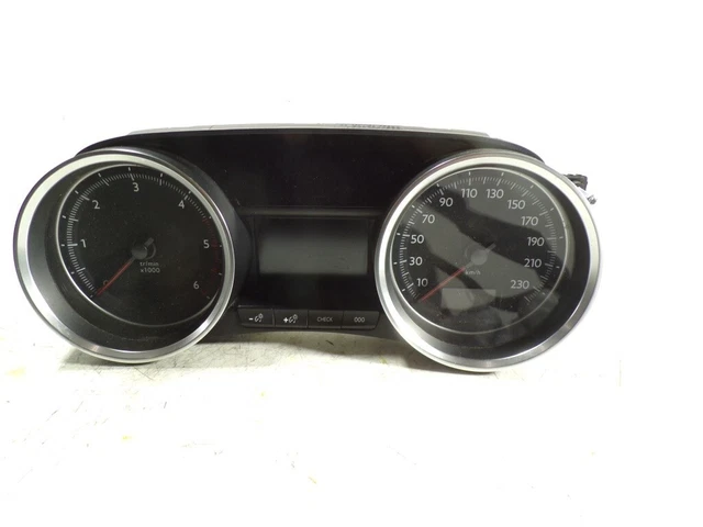Écran LCD Tableau De Bord Peugeot 407 SW - Compteur De Vitesse Remplacement Direct