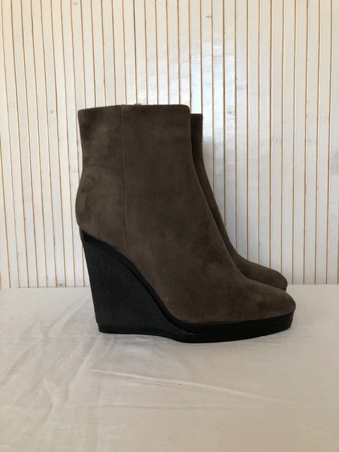 BOTTINES BOOTS compensees Calvin Klein Fourrees P.37 EUR 75 00 PicClick FR