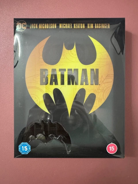 BATMAN (1989) TITANS OF CULT 4k Blu Ray LIMITED EDITION STEELBOOK RARE