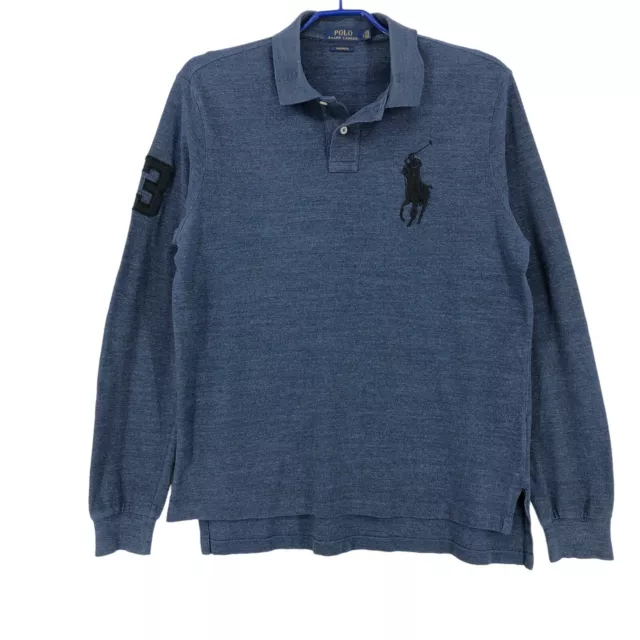 Polo Ralph Lauren Uomo Personalizzato Fit Collo Maglione Maglia Pullover L