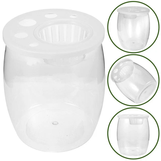 Clear  Transparent Plastic Fish Tank Fish Breeding Box Small Fish Tank
