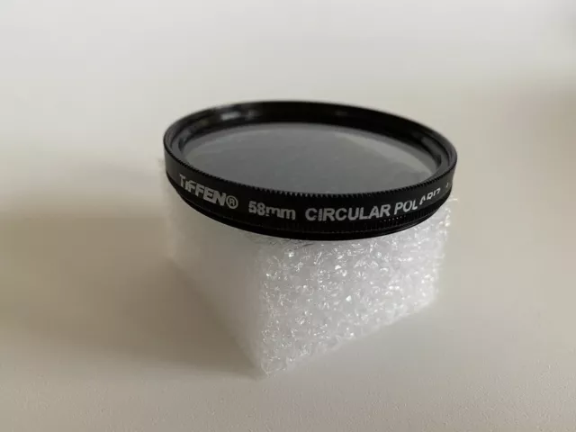 Tiffen 58mm Circular Polarizer Lens Filter