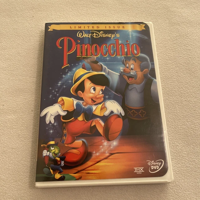 Disney's Pinocchio Limited Issue DVD (1999)