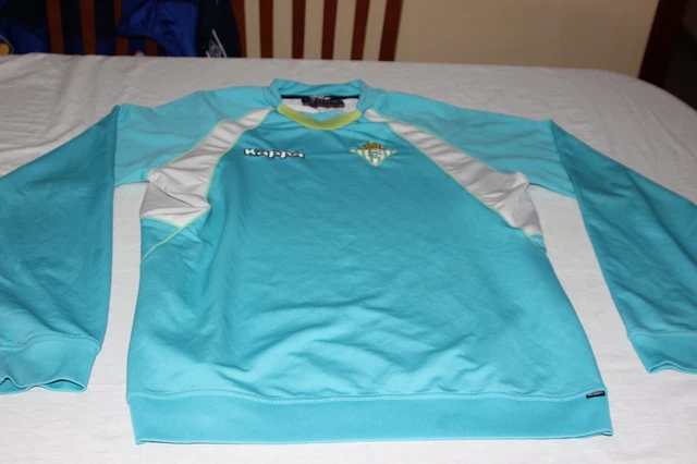 CAMISETA DE FUTBOL VINTAGE DEL REAL BETIS BALOMPIE TALLA 14 AÑOS Nº 3 SHIRT