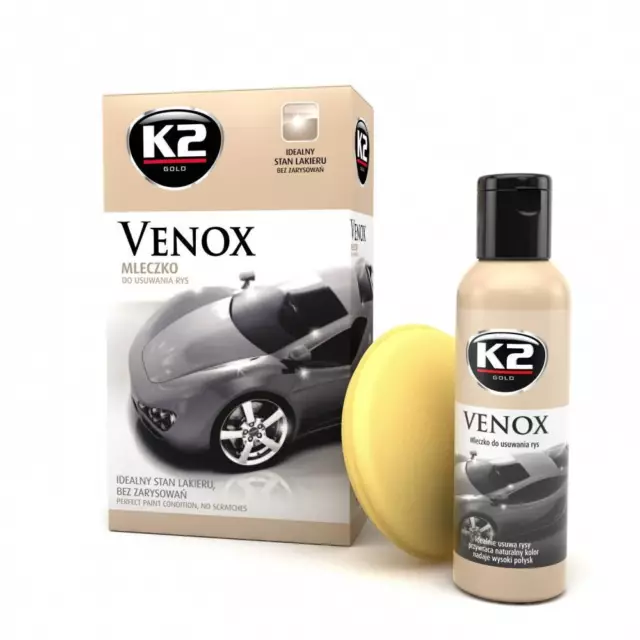 K2 Venox Pulidor Lijador Pasta de Molienda Removedor Arañazos 180g