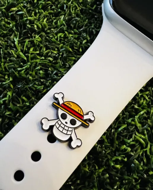 Applewatch One Piece Charm Magicband Compatible USA Seller Jolly Roger Pirate