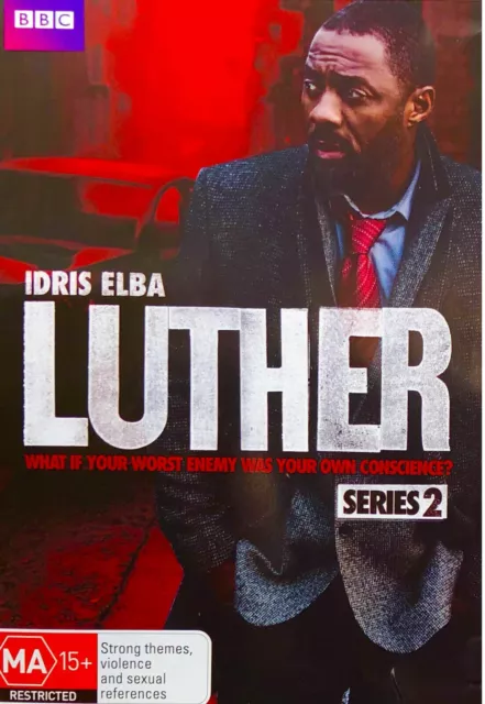 Luther - Series 2 BBC-DVD) Region 4 - NEW+SEALED