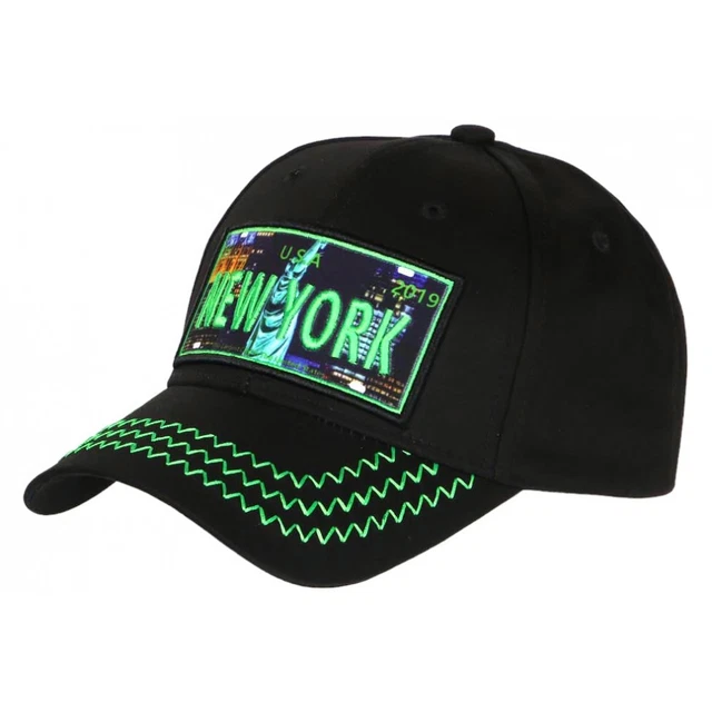 Casquette Baseball New York NY - Noir Et Blanc - Taille Unique Unisexe - Neuf Avec étiquette