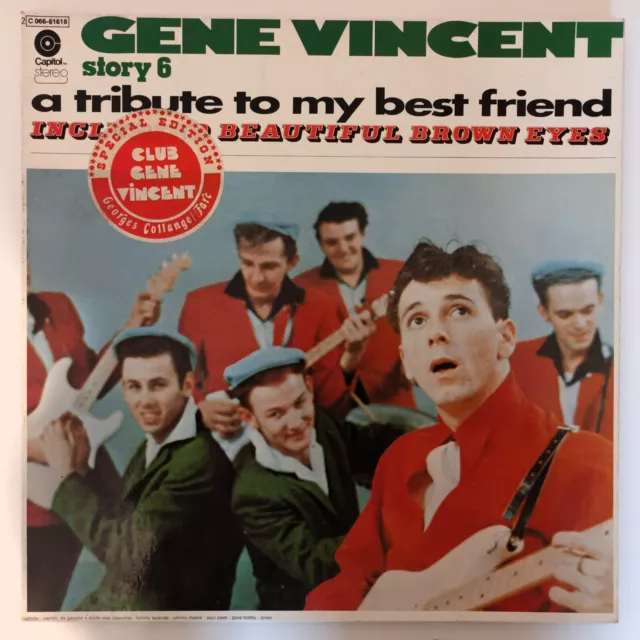 GENE VINCENT Story 6 A tribute to my best friend - LP vinyle 33T