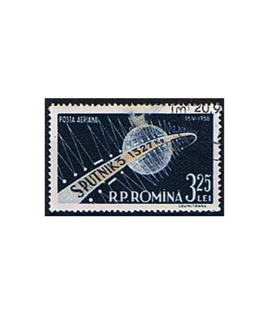 Rumänien 1733 O Satz des 3. russischen Erdsatelliten "Sputnik 3"