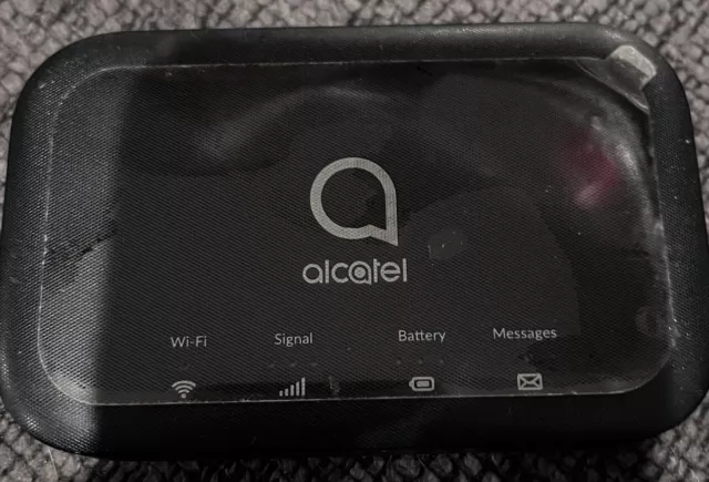 Alcatel LINKZONE 2 (MW43) Mobile 4G LTE Wi-Fi Hotspot - Black (Unlocked)