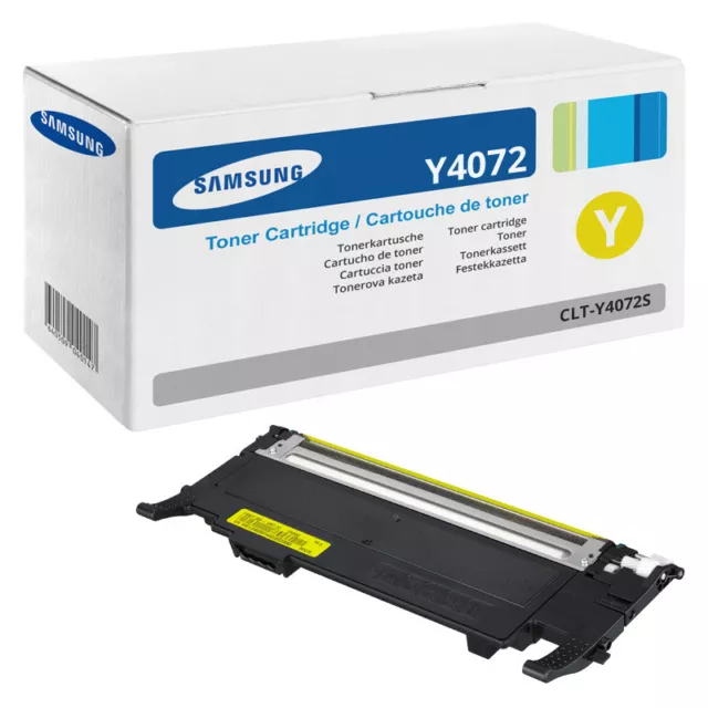 1x  Original Toner Samsung CLP320N CLP325W CLX3185FN CLX3185FW CLT-Y4072S/ELS