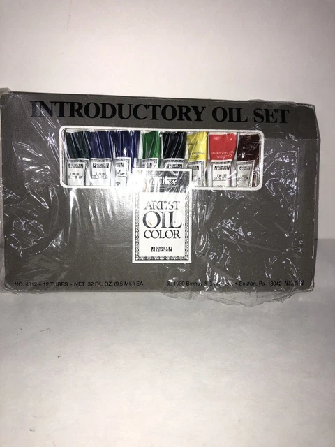 Pintura al óleo Liquitex Vintage Artist 12 tubos 0,32 oz. Desde la década de 1980