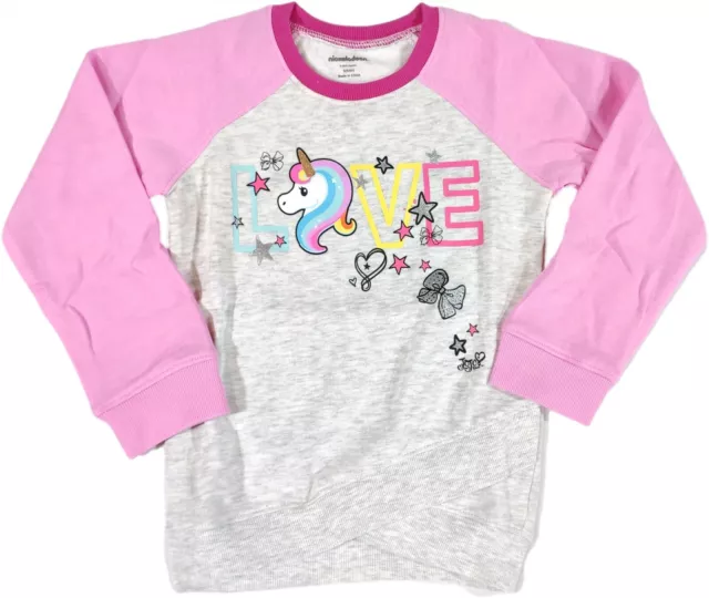 Girls X-Large 14-16 Jojo Siwa Sweater Long Sleeve Unicorn Butterfly Shirt Kids