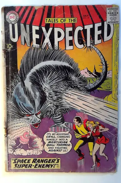 Tales of the Unexpected #51 DC Comics (1960) PR 1st Print Comic Book