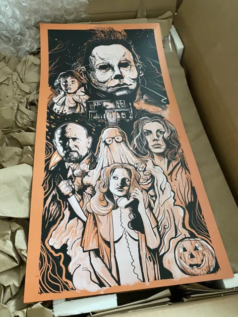 HALLOWEEN MICHAEL MYERS “Samhain” Variant LTD Ed Slasher POSTER John Carpenter