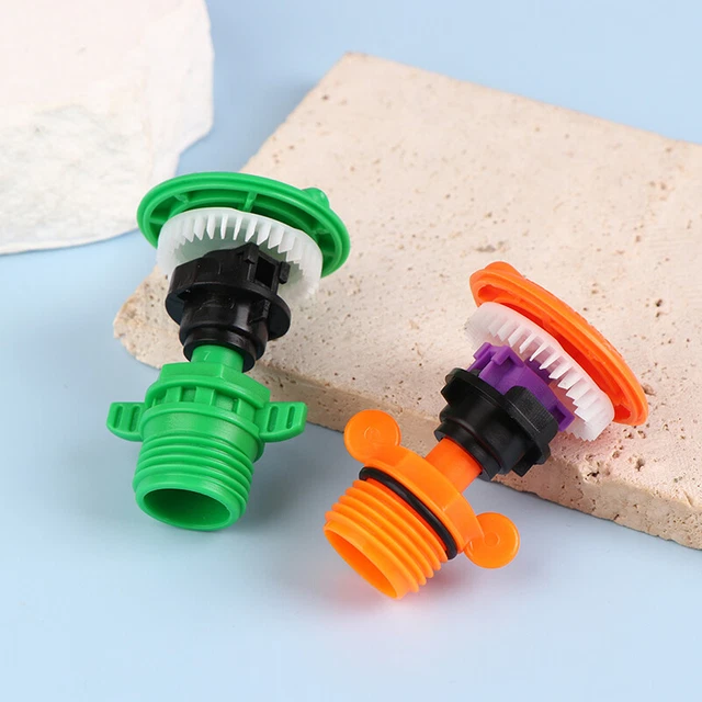 1PC 1/2&MALE THREAD 360°Rotating Watering Sprinkler Irrigation Rotary ...