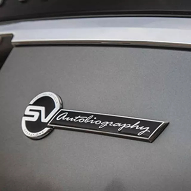 3D Fashion Metal SV Autobiography Emblem Car Decal Badge Sticker Auto Decoration