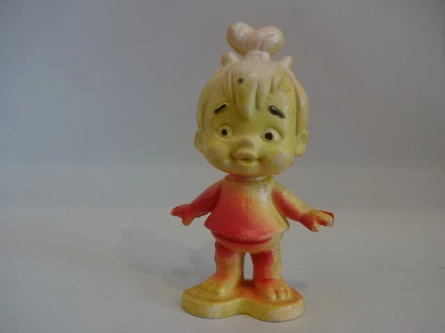 60er Jahre Figur / Feuerstein / Pubble - 55 mm
