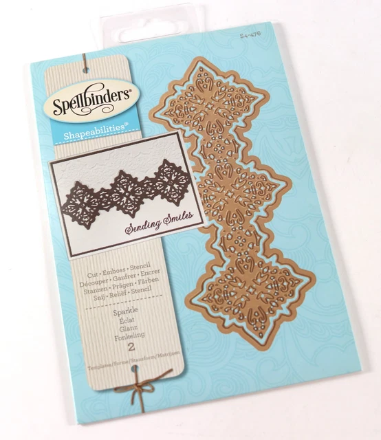NUEVO - Matriz S4-476 Spellbinders ""Shapeabilities Sparkle