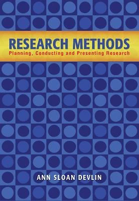 Research Methods : Planning, Conducting, and Presenting Research