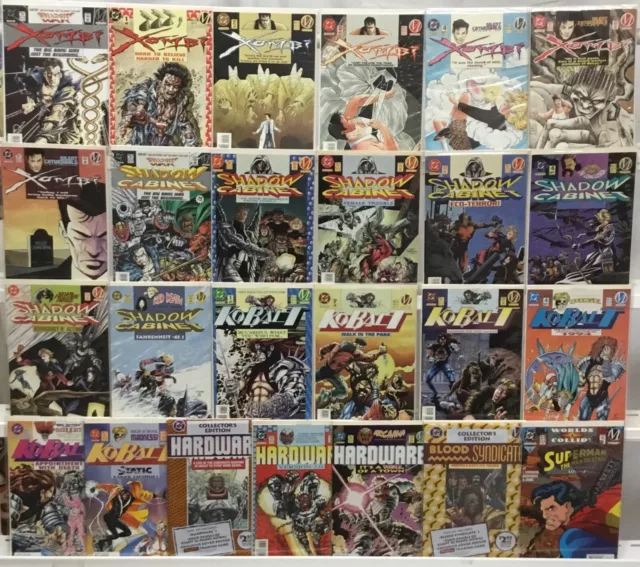 DC Comics Milestone Comic Book Lot of 25 - Superman, Xombi, Kobalt