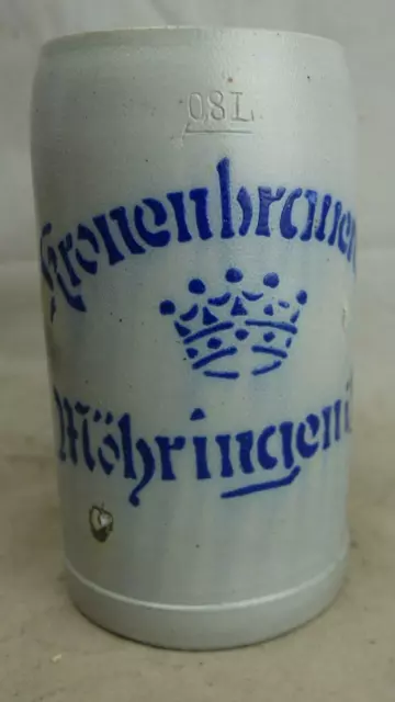 alter Brauerei Bierkrug Kronenbrauerei Möhringen