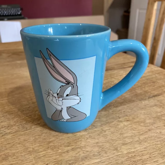 RARE Warner Brothers Studio Store Bugs Bunny Coffee Mug Cup 1998 Thailand 14oz