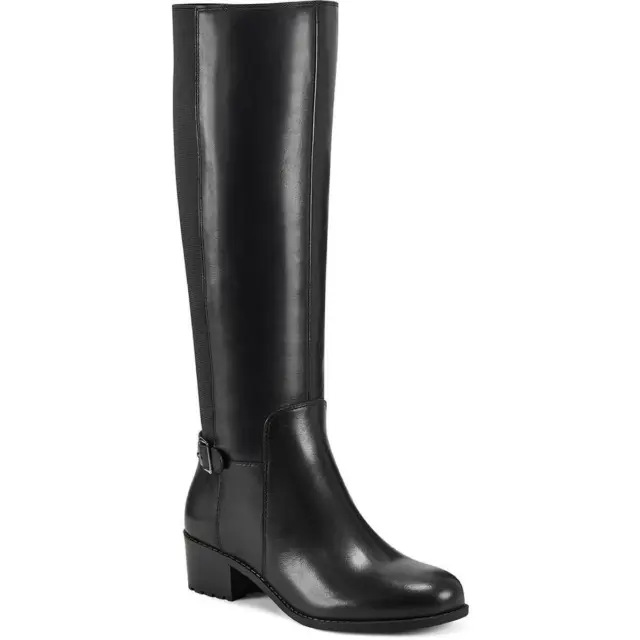 Easy Spirit Womens Chaza Black Knee-High Boots Shoes 9 Medium (B,M) BHFO 9153
