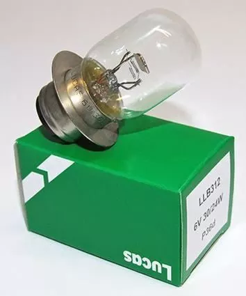 Bulb, Headlamp, 6V BPF Fitting, 30/24W