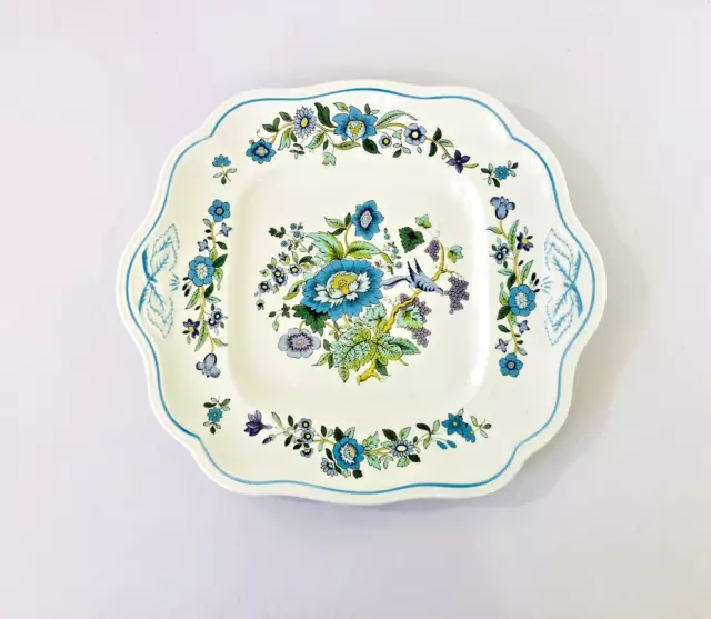 Spode Mulberry S3405H, quadratische Griff Kuchenplatte