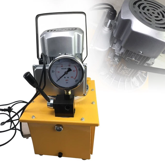Pompa Idraulica Elettrica con Valvola Manuale 700 Bar Pompa Elettroidraulica DHL